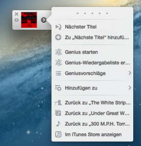 Direkte Bedienung im neuen Mini-Player